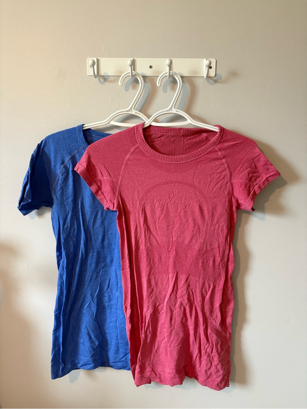 lululemon athletica Short Sleeve Tee - Pink & Blue